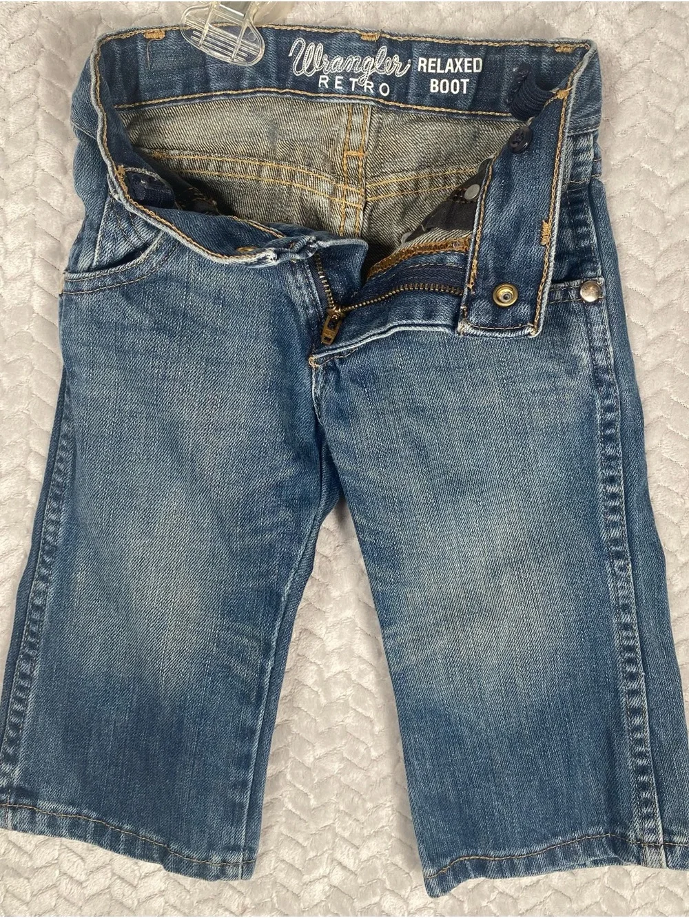 Lot 2 Wrangler Toddler Boys Jeans 1T Boot 2T Slim